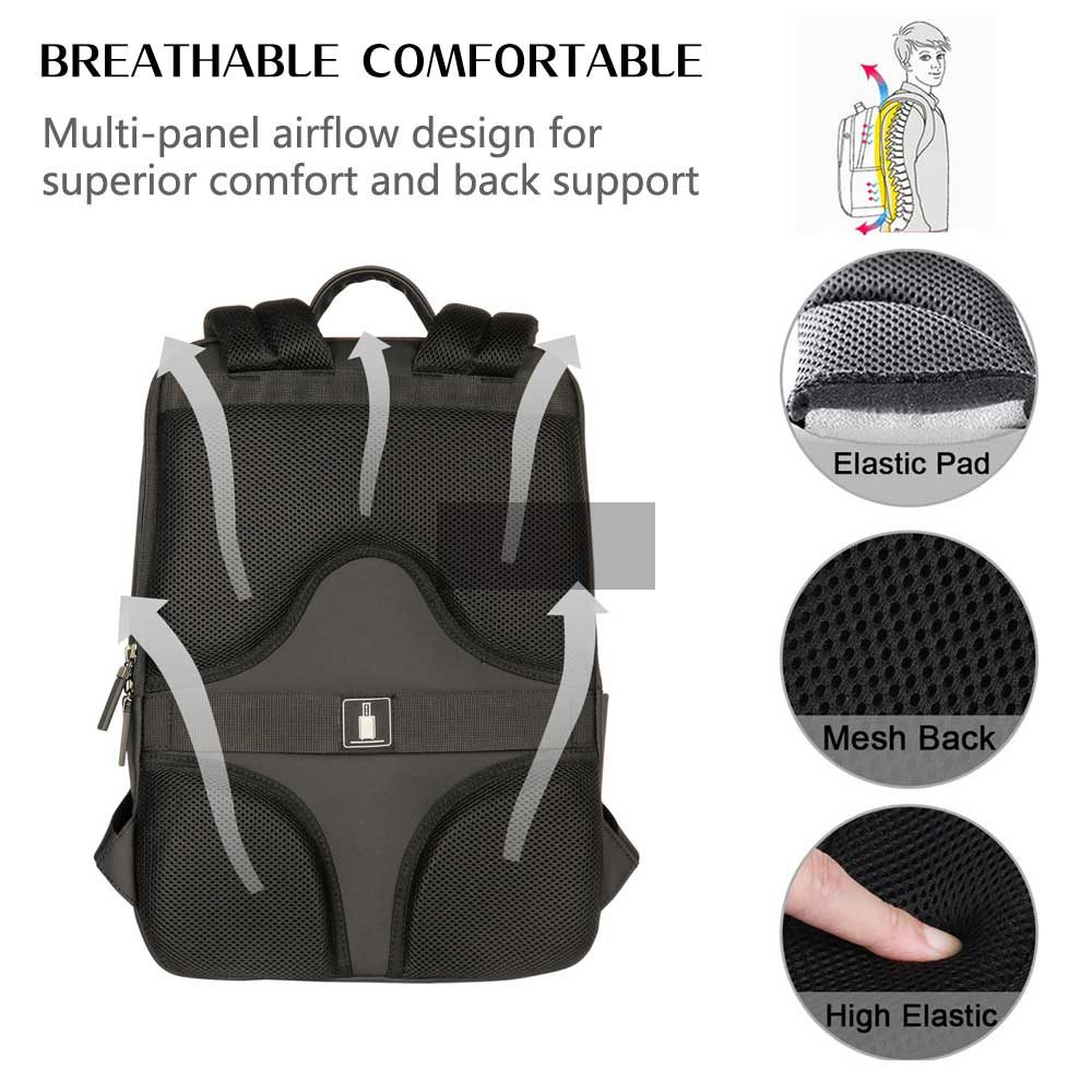 Black Backpack With Built-In LED Display 64*64 PIXEL BAG LED Backpack