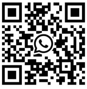 Scan the QR code to contact us by WhatsApp